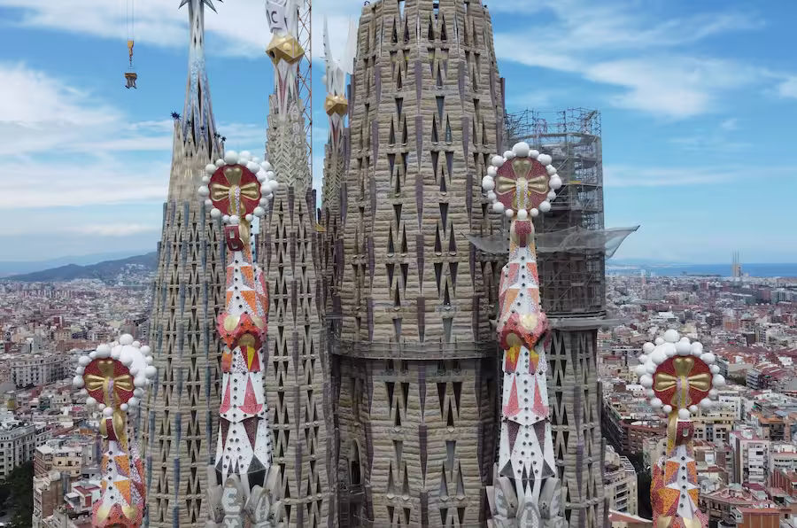 Les tours de la Sagrada Família